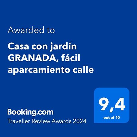 Casa En Granada Con Hermoso Jardin, Parking Calle Exteriör bild
